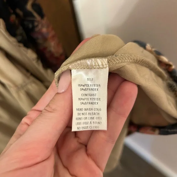 Easel Floral Velvet Multicolor Open Boho Women's Cardigan Medium - Picture 11 of 11